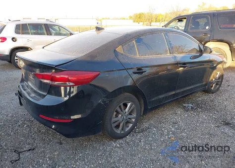 2018 Hyundai Elantra Sel from USA, damaged, VIN 5NPD84LF7JH236036